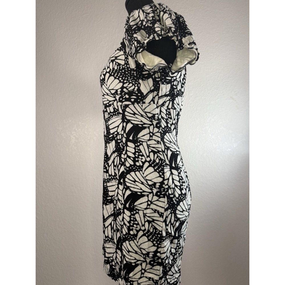 Urban Outfitters Women's Butterfly Dress Large Mini Dress Ruffled Sleeve - Picture 4 of 7